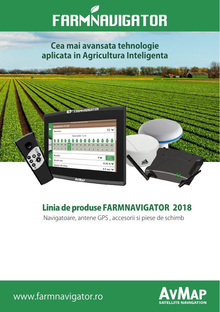 Coperta Produse Farmnavigator — Ediție 2018
