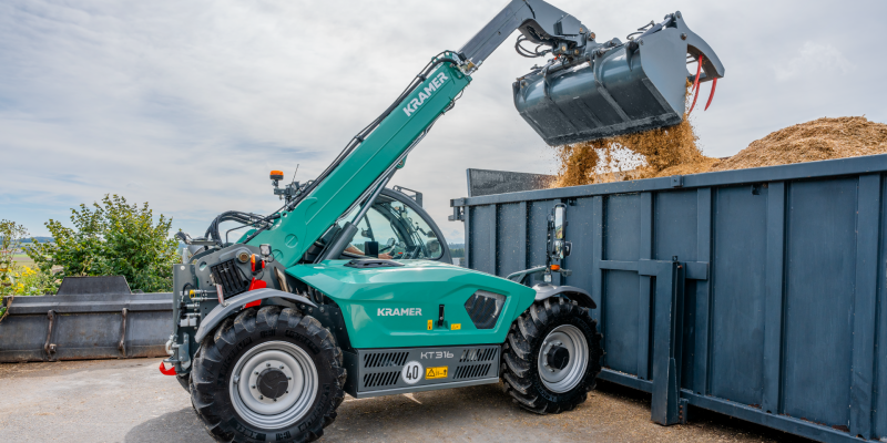 Noul încărcător telescopic KRAMER KT316