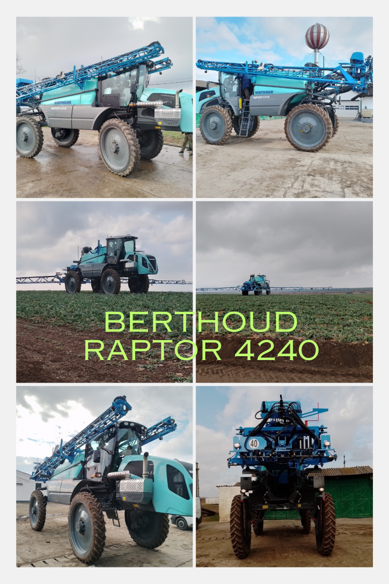 Imagine din prezentarea Livrare masina de erbicidat Berthoud Raptor 4240