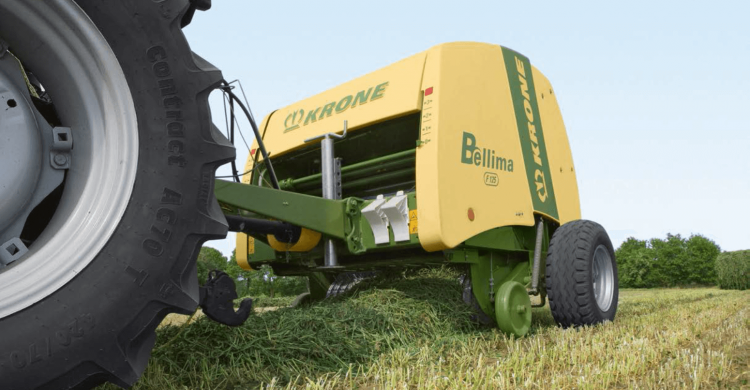 Krone Presa rotunda KRONE Bellima — fotografie din catalogul Munax