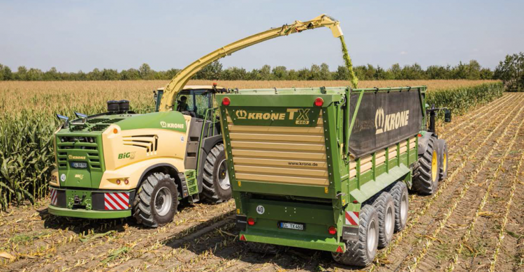 Krone Remorca pentru siloz TX — fotografie din catalogul Munax