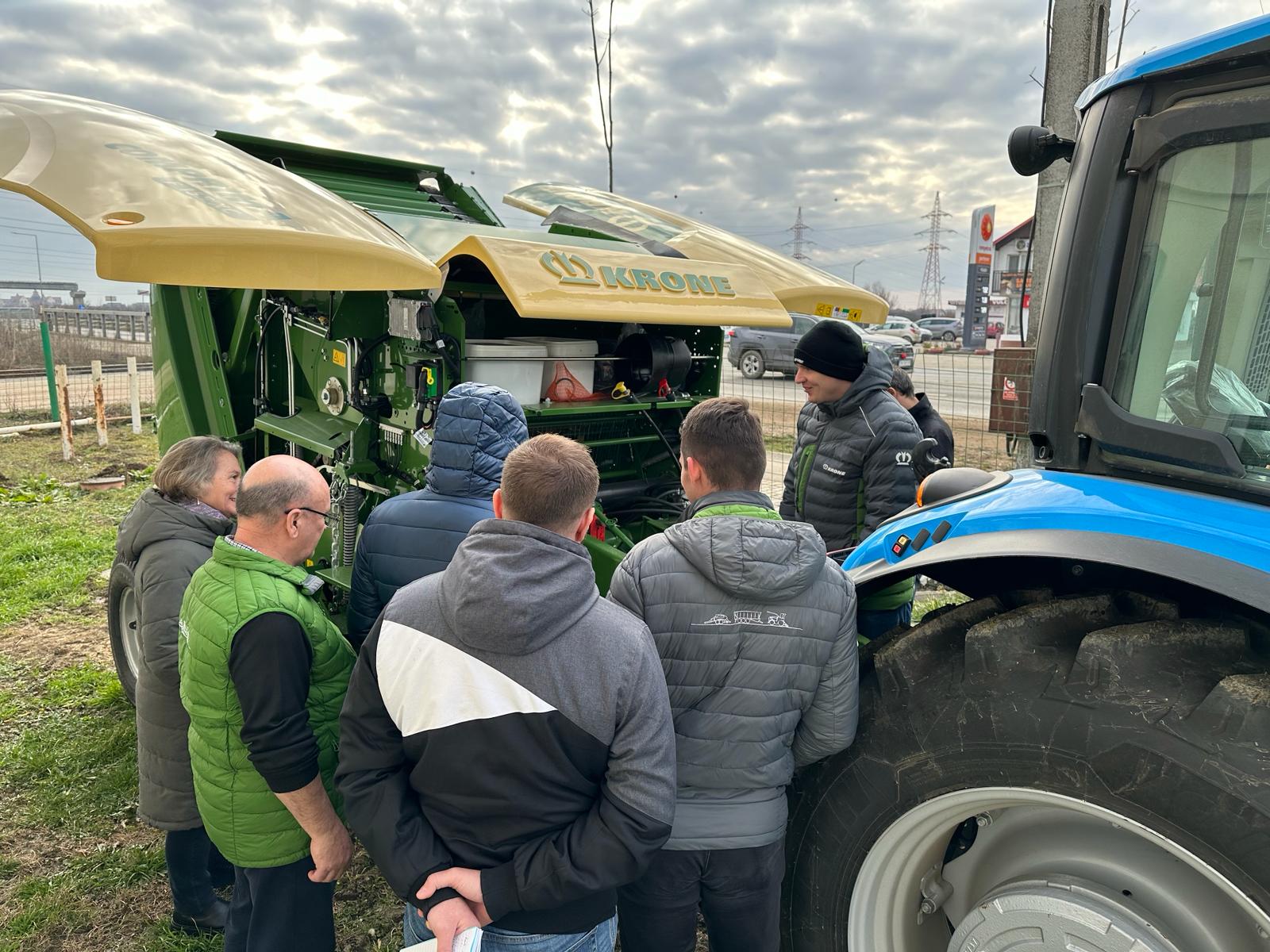 Imagine din prezentarea Training Krone