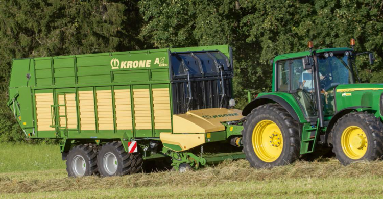 Krone Remorca cu auto incarcare KRONE AX — fotografie din catalogul Munax